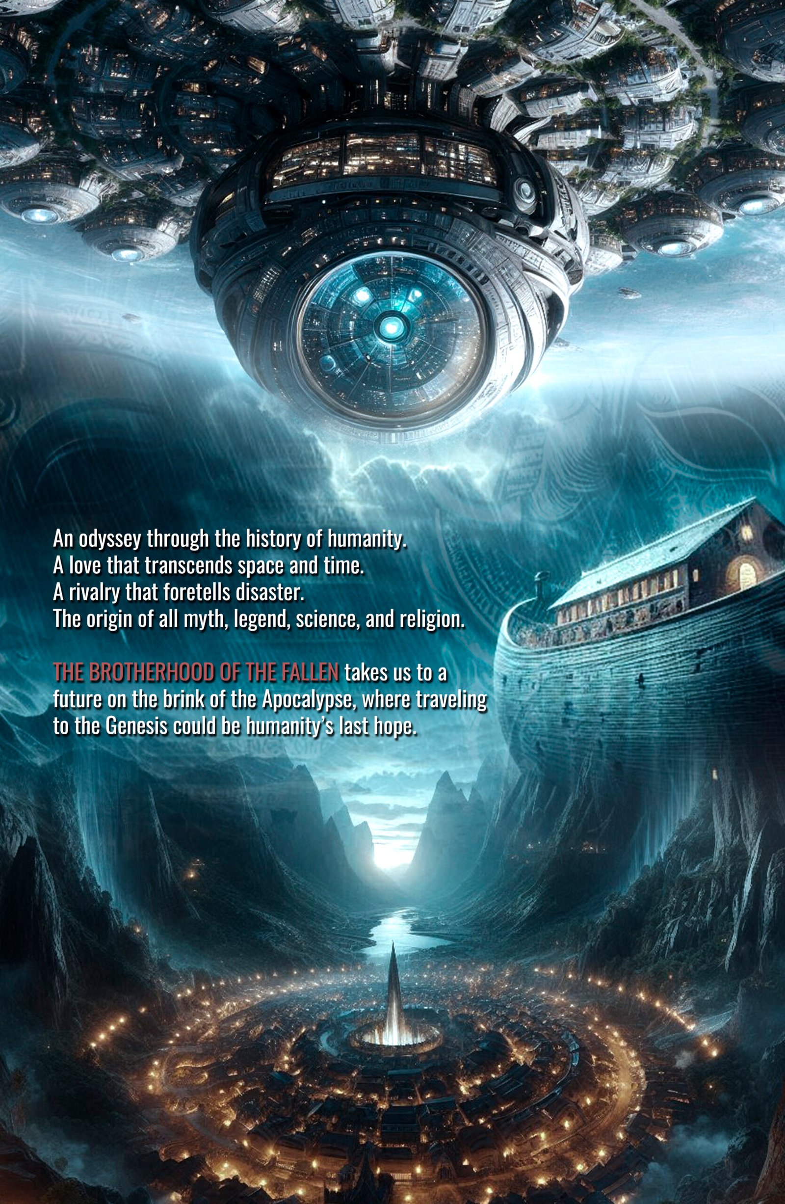 Back cover of The Brotherhood of the Fallen